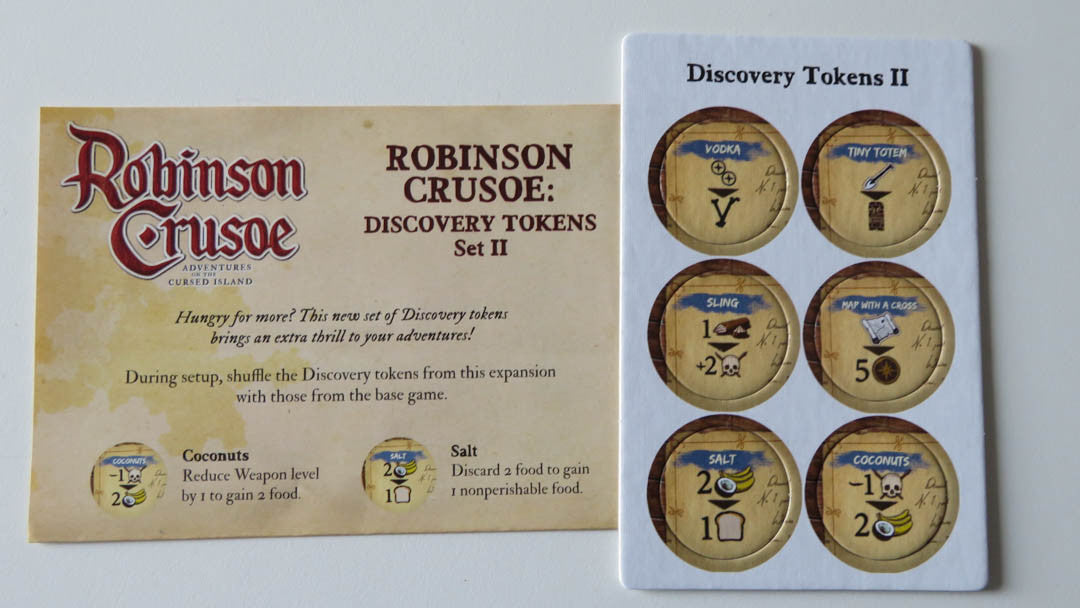 Robinson Crusoe: Discovery Tokens Set 2