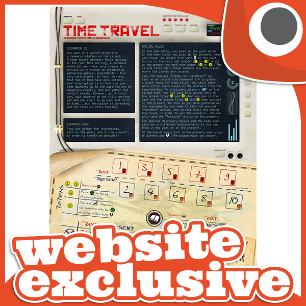 Robinson Crusoe Time Travel Scenario