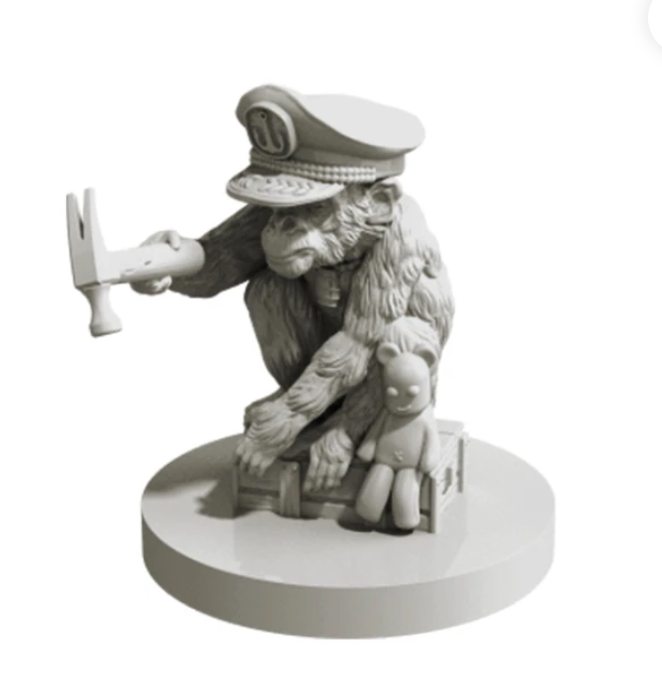 Monkey Companion Figure