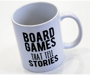 Board Games That Tell Stories MUG - WHITE