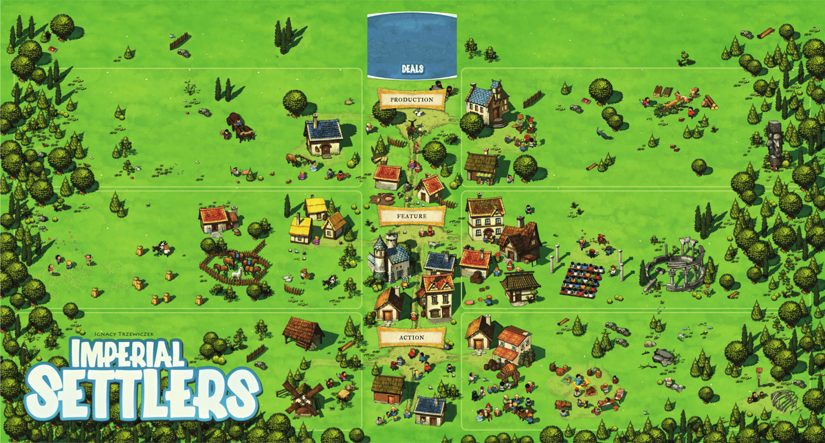 Imperial Settlers Playmat